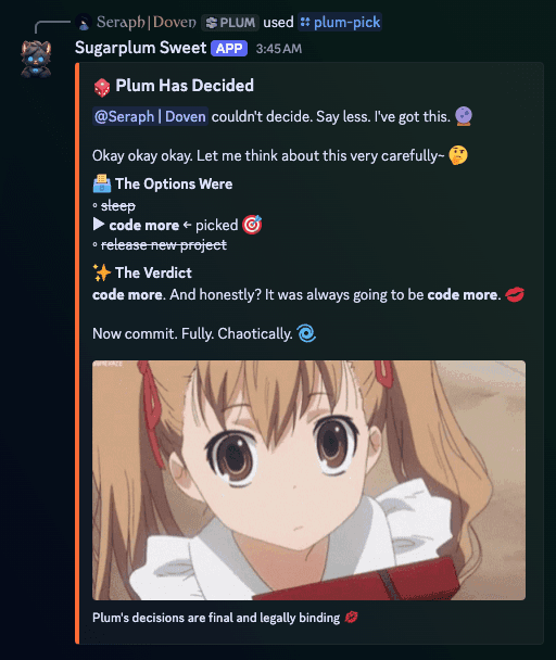 Sugarplum Bot screenshot 3